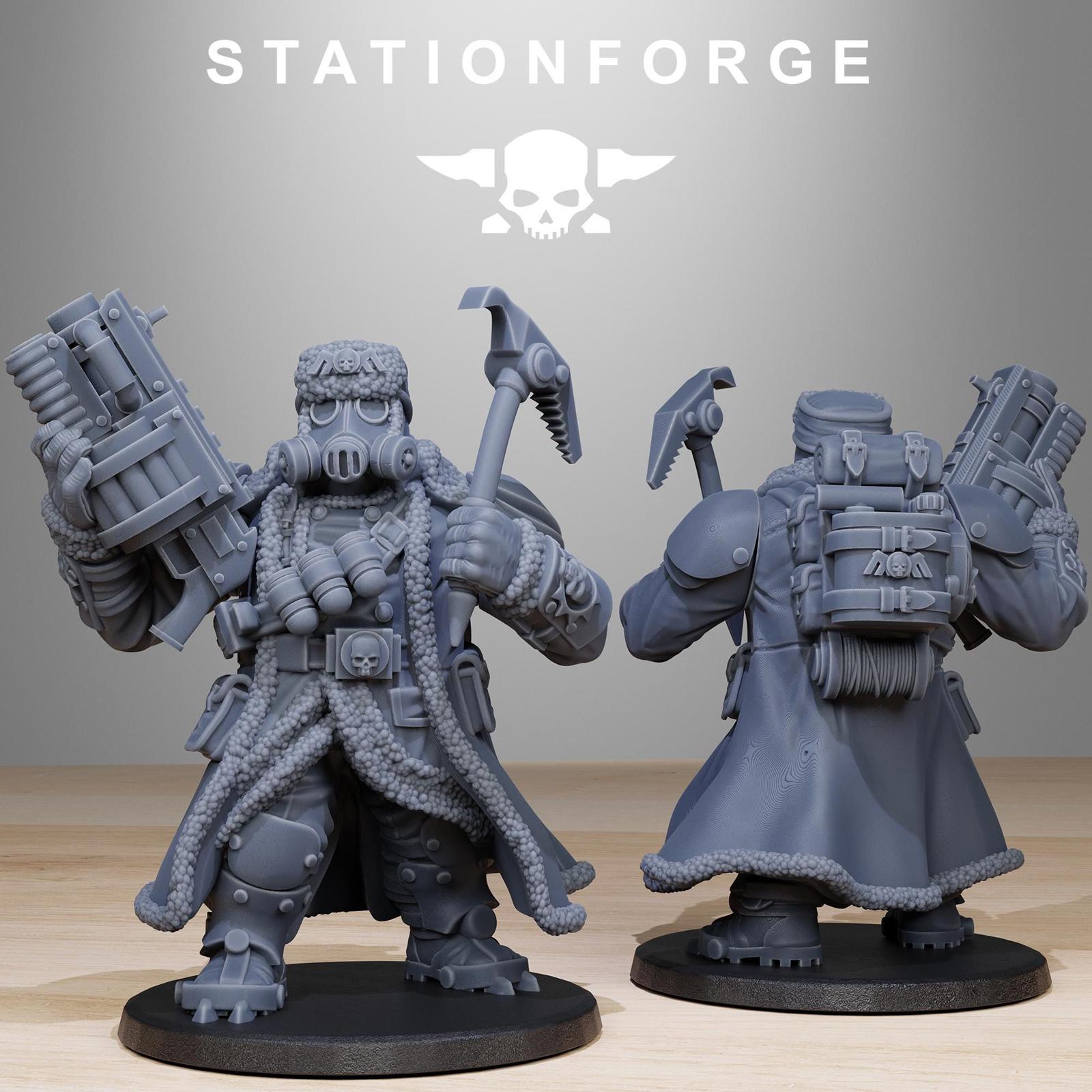 Grim Guard Frostwatch Mutant Squad - set of 10