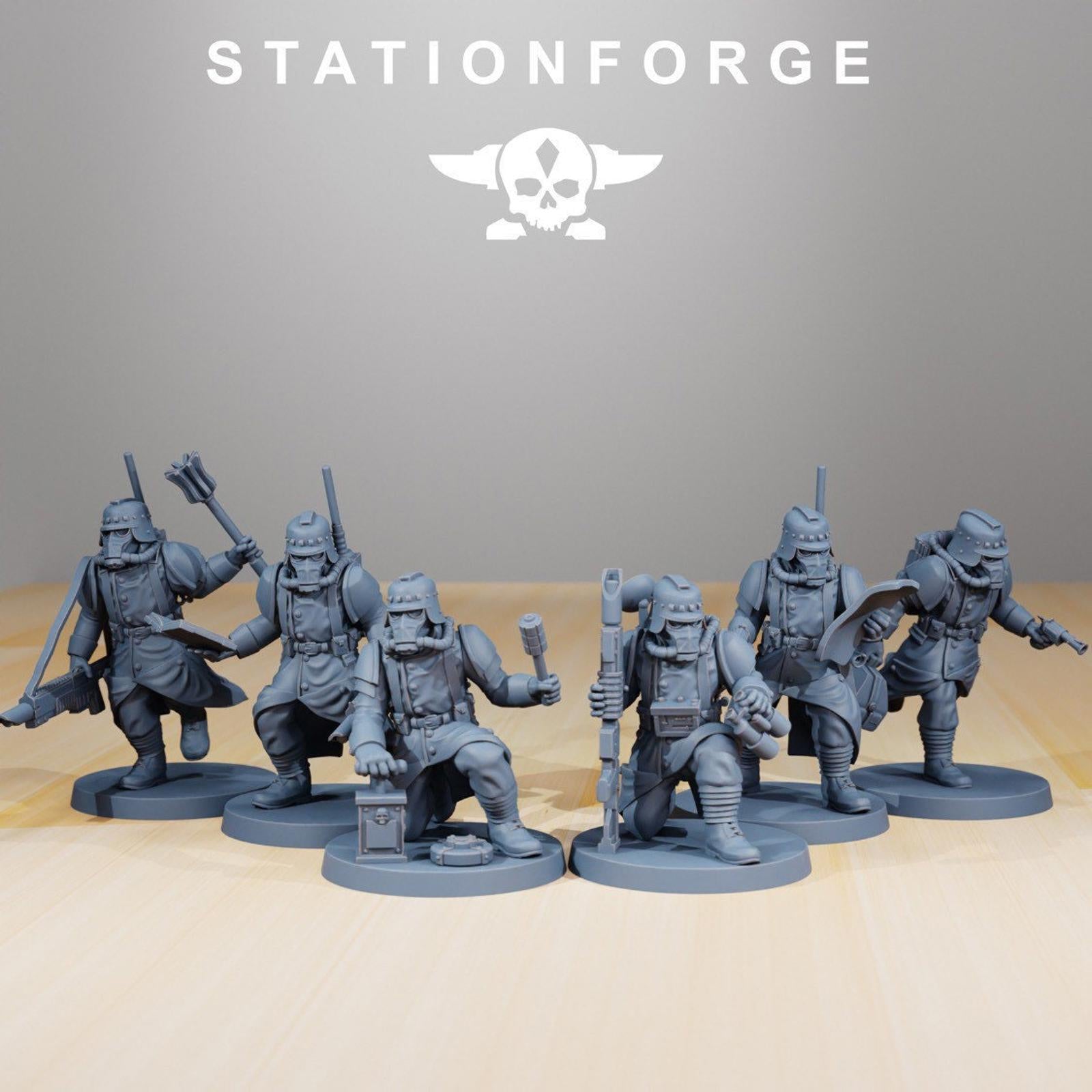 Grim Guard Support - set of 6