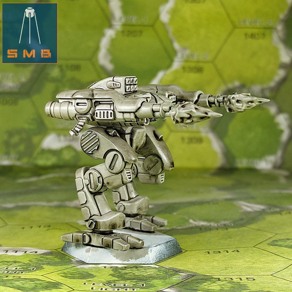 Black Lanner | Sir Mortimer Bombito | American Mecha | Compatible with BT and other 6mm Tabletop Wargames