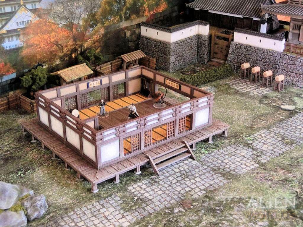 Samurai Dojo 28mm 3D printed Gaming terrain - 3D Alien Worlds