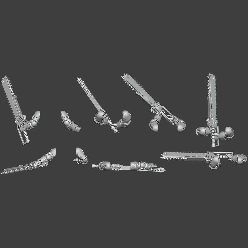 Gen 3 - Heavy Chain Blade arms
