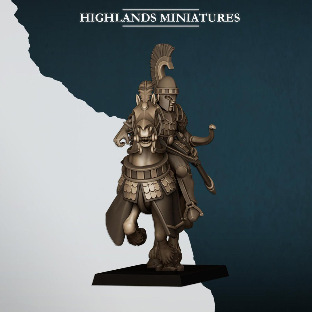 Aegean Elves Sea Hippeis - Highlands Miniatures