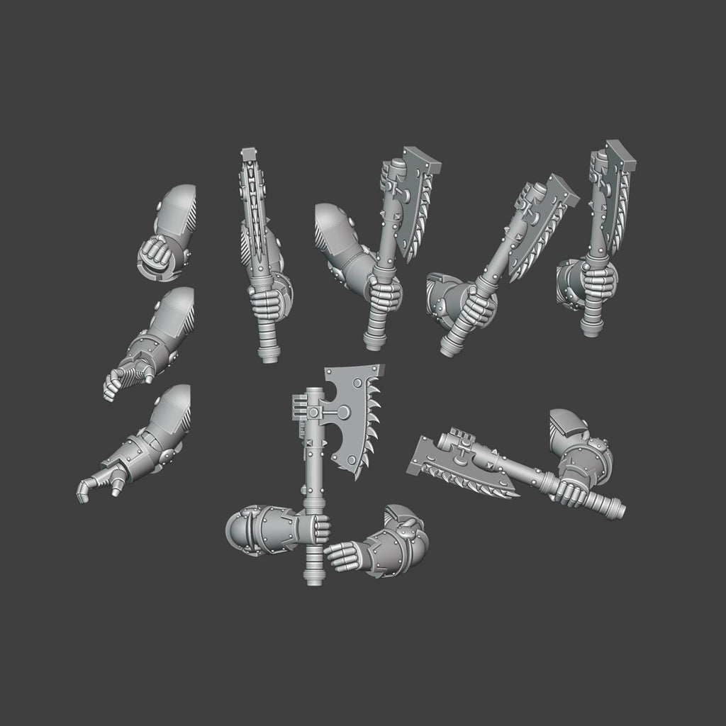 Gen 3 - Chain axe arms