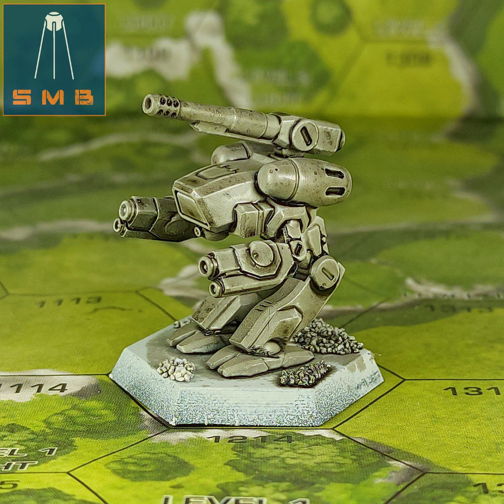 Marauder "Chibi" | Sir Mortimer Bombito | American Mecha | Compatible with BT and other 6mm Tabletop Wargames