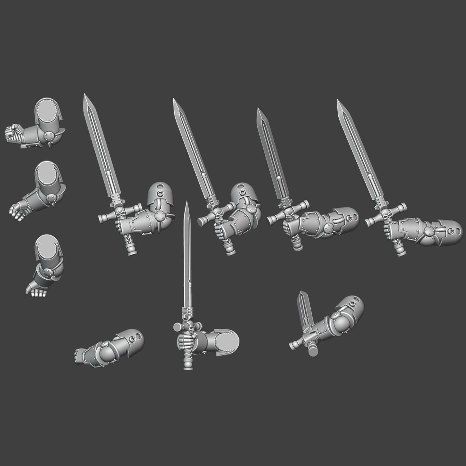 Gen 3 - Power Sword Arms