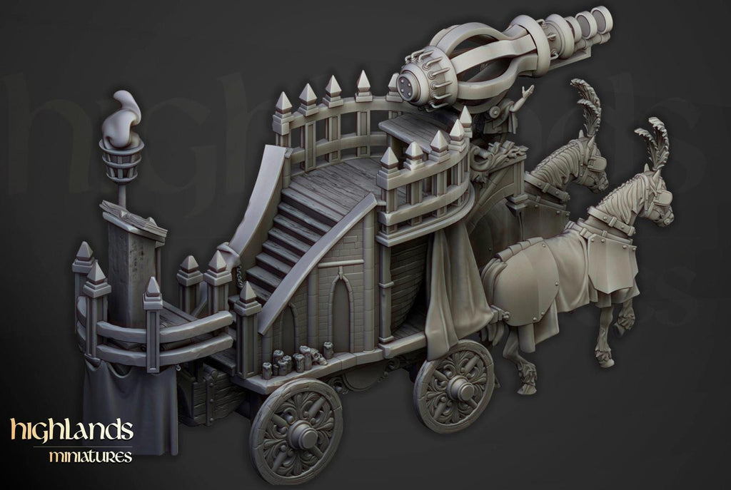 Sunland Imperial Arcane Cannon | Highland Miniatures