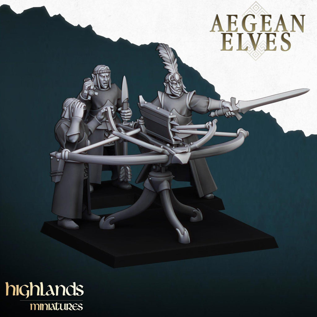 Aegean Elf Ballista - Highlands miniatures
