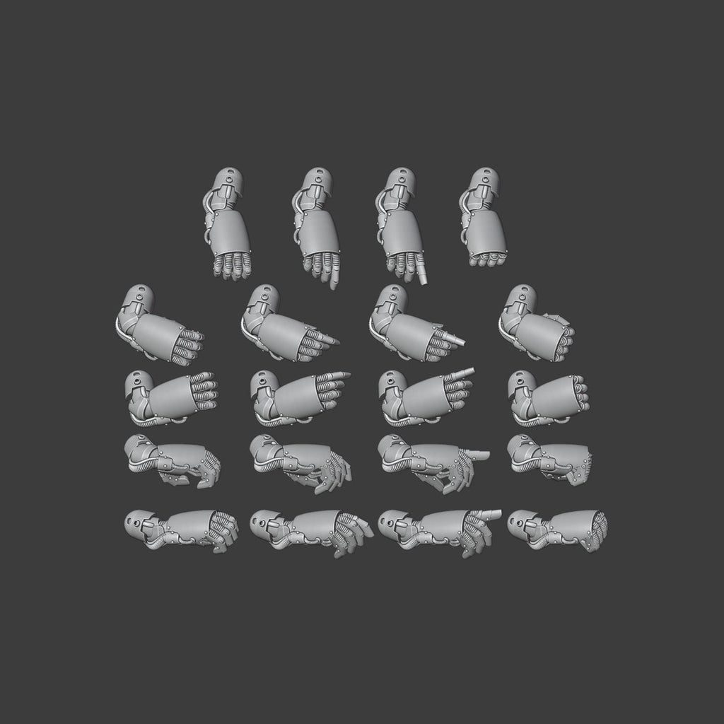 Gen 6 - Power Fist Arms "Tyrant Type"