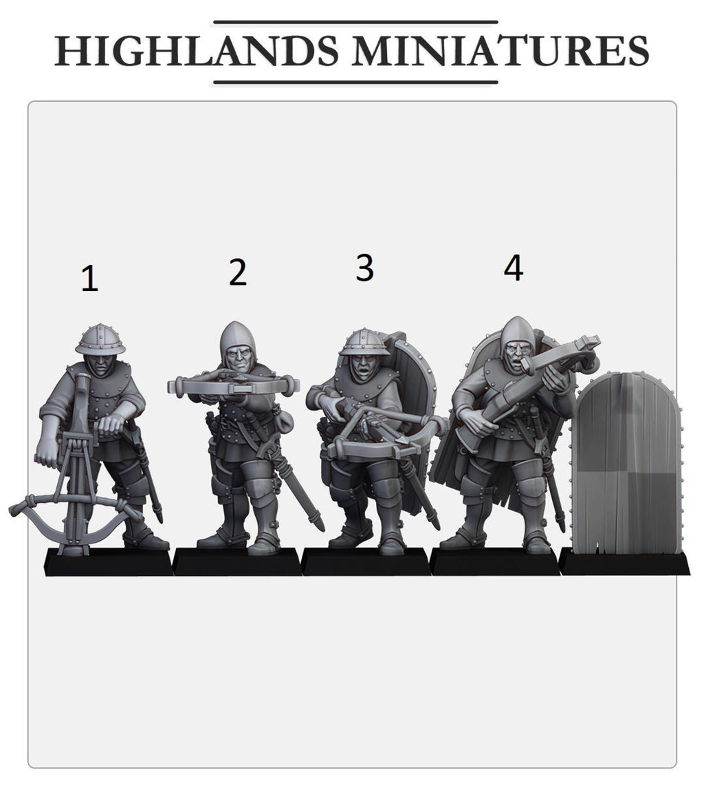 Gallia - Crossbowmen | Highlands Miniatures