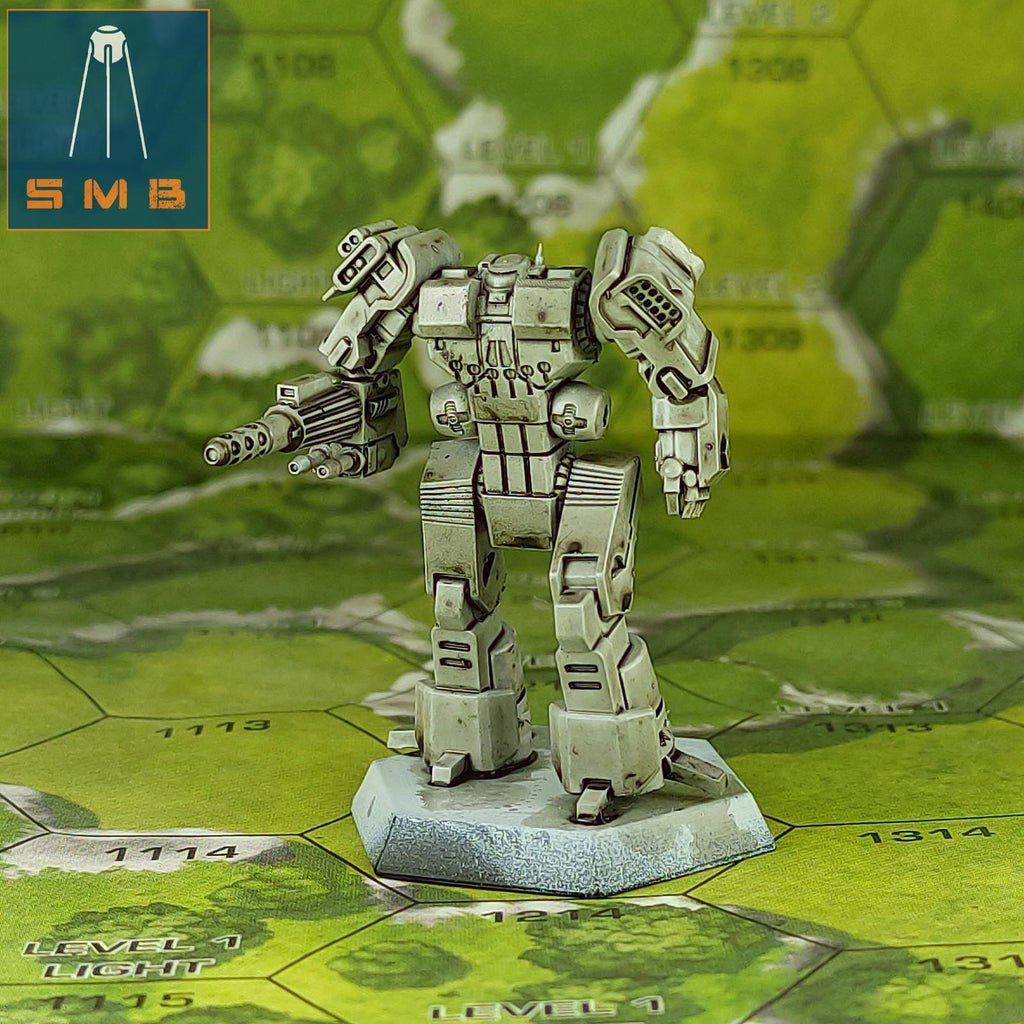 Ursus | Sir Mortimer Bombito | American Mecha | Compatible with BT and other 6mm Tabletop Wargames