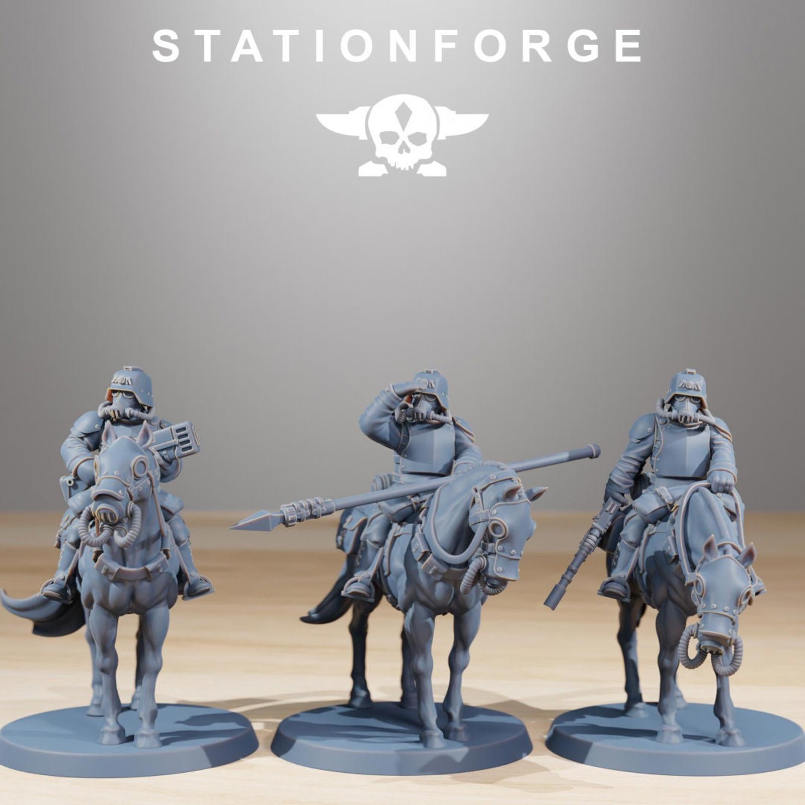 Grim Cavalry - set of 10