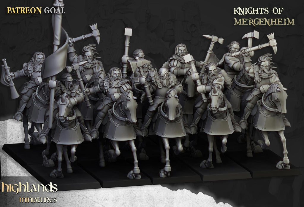 Mergenheim knights | Highland Miniatures