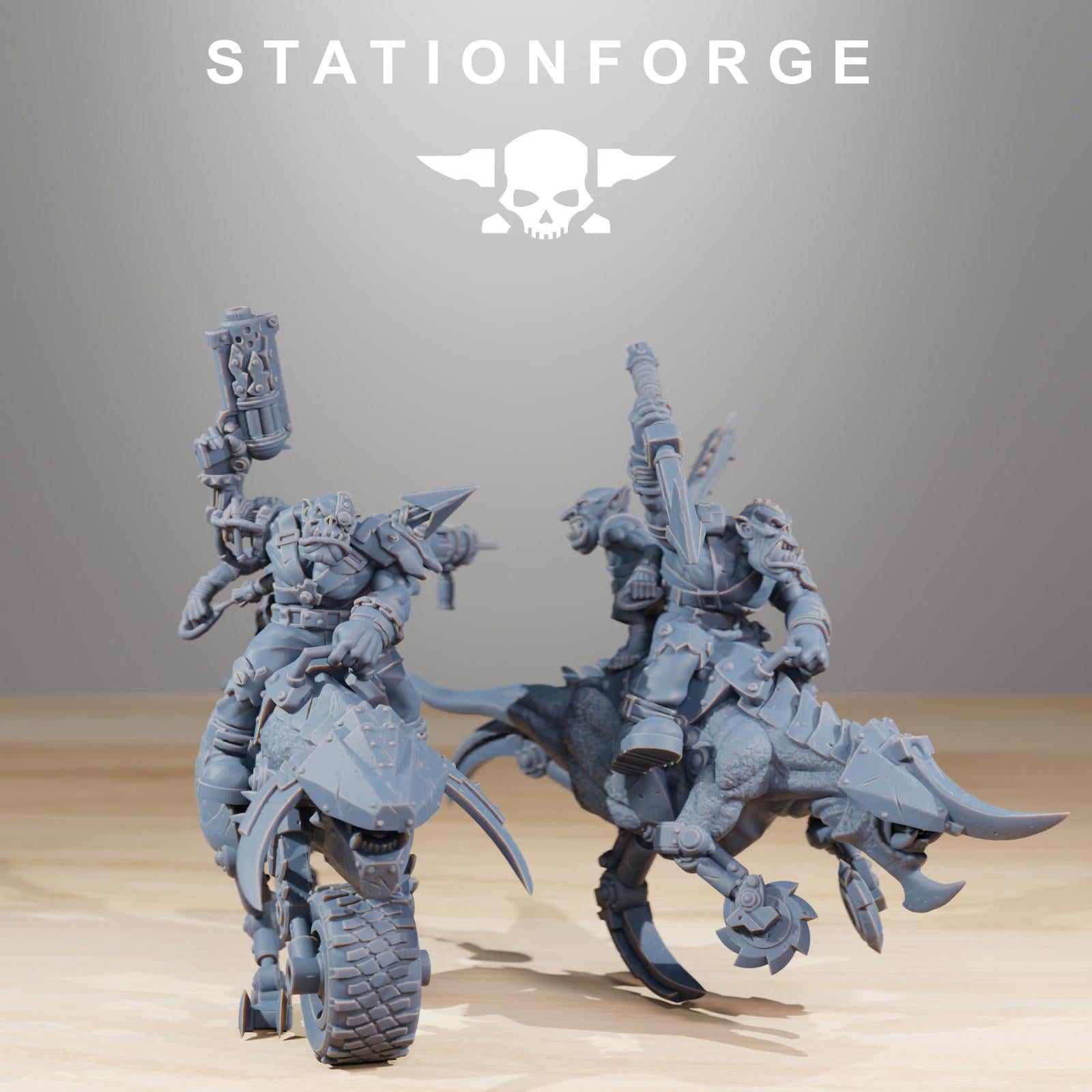 Station Forge Orkaz Beast Riders x10