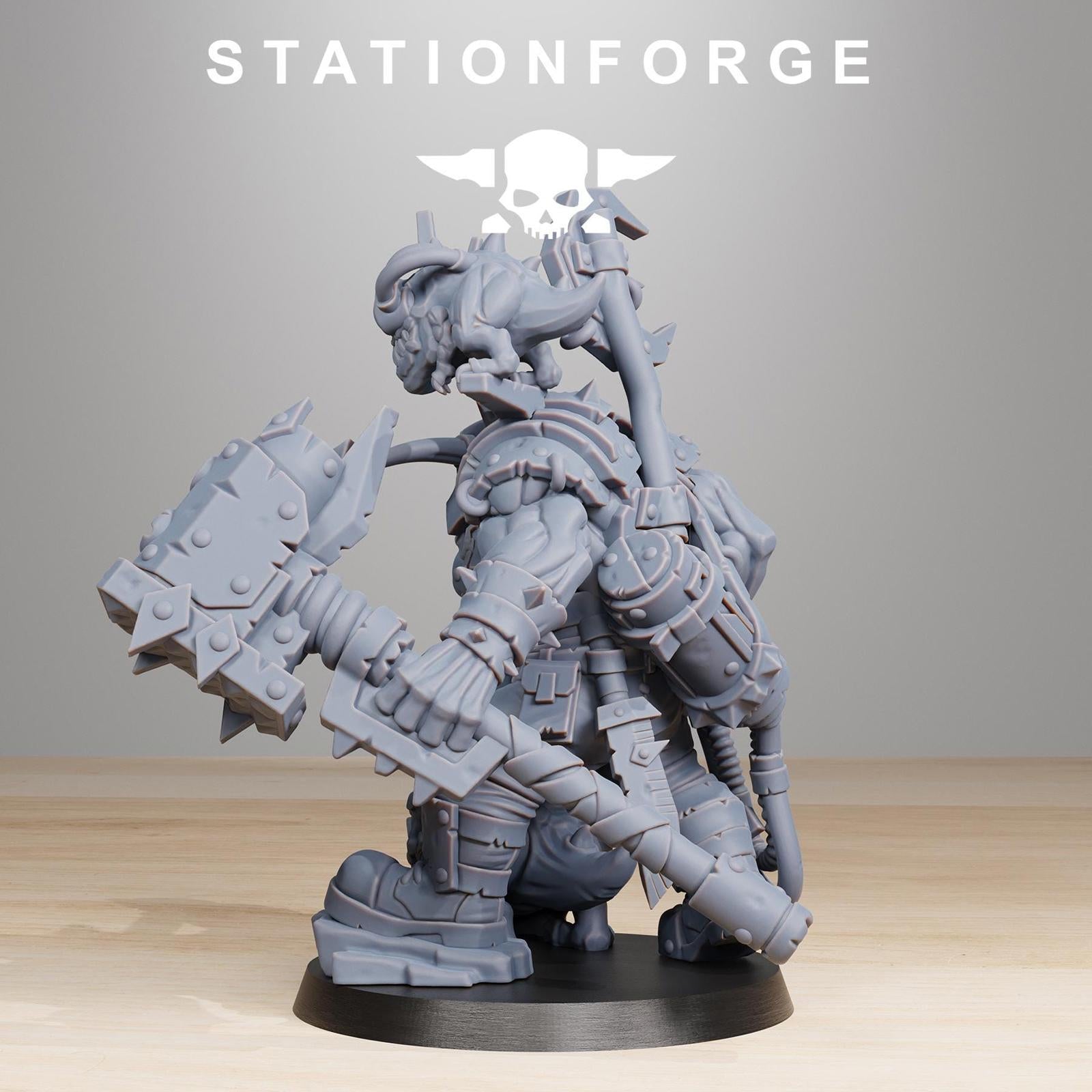 Station Forge Orkaz BlackSkull minitures