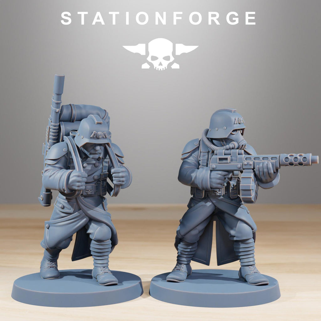 Grim Guard Combatants - set of 10