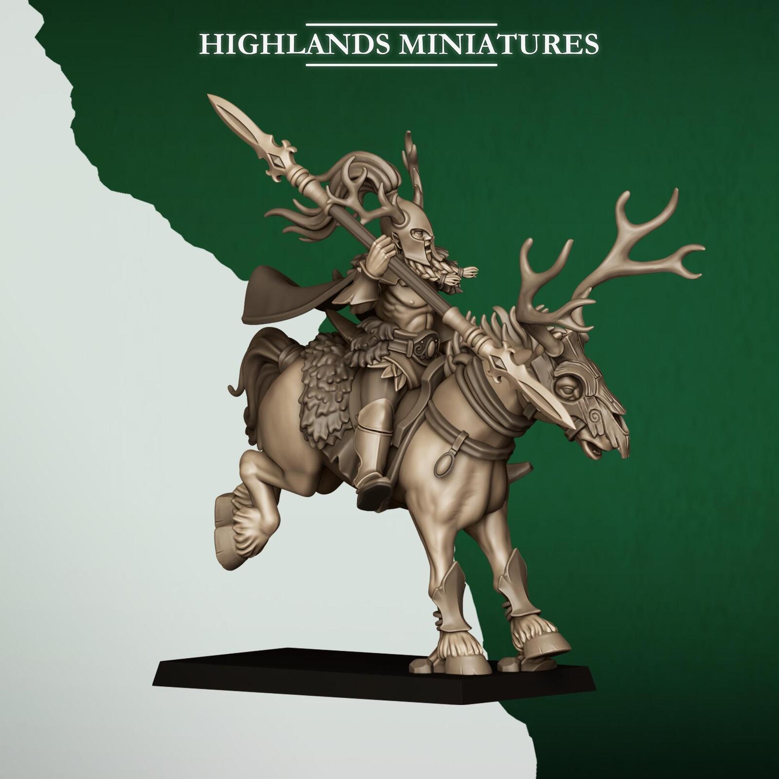 Feral Elves Forest Riders | Highlands Miniatures