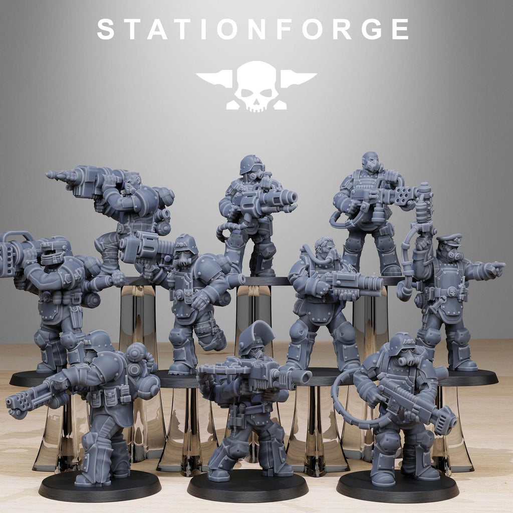 Grim Guard Armoured Squad Reborn (10)