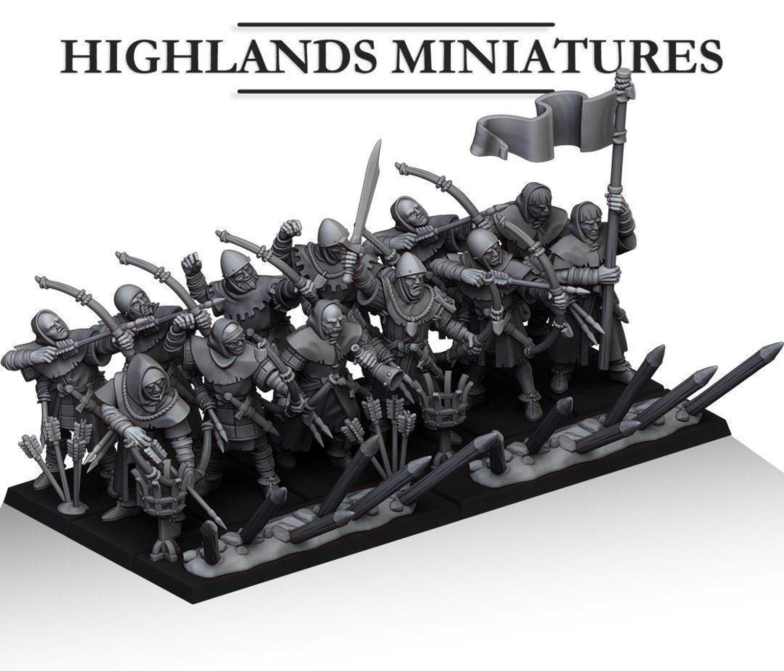 Bowmen of Gallia | Highlands Miniatures