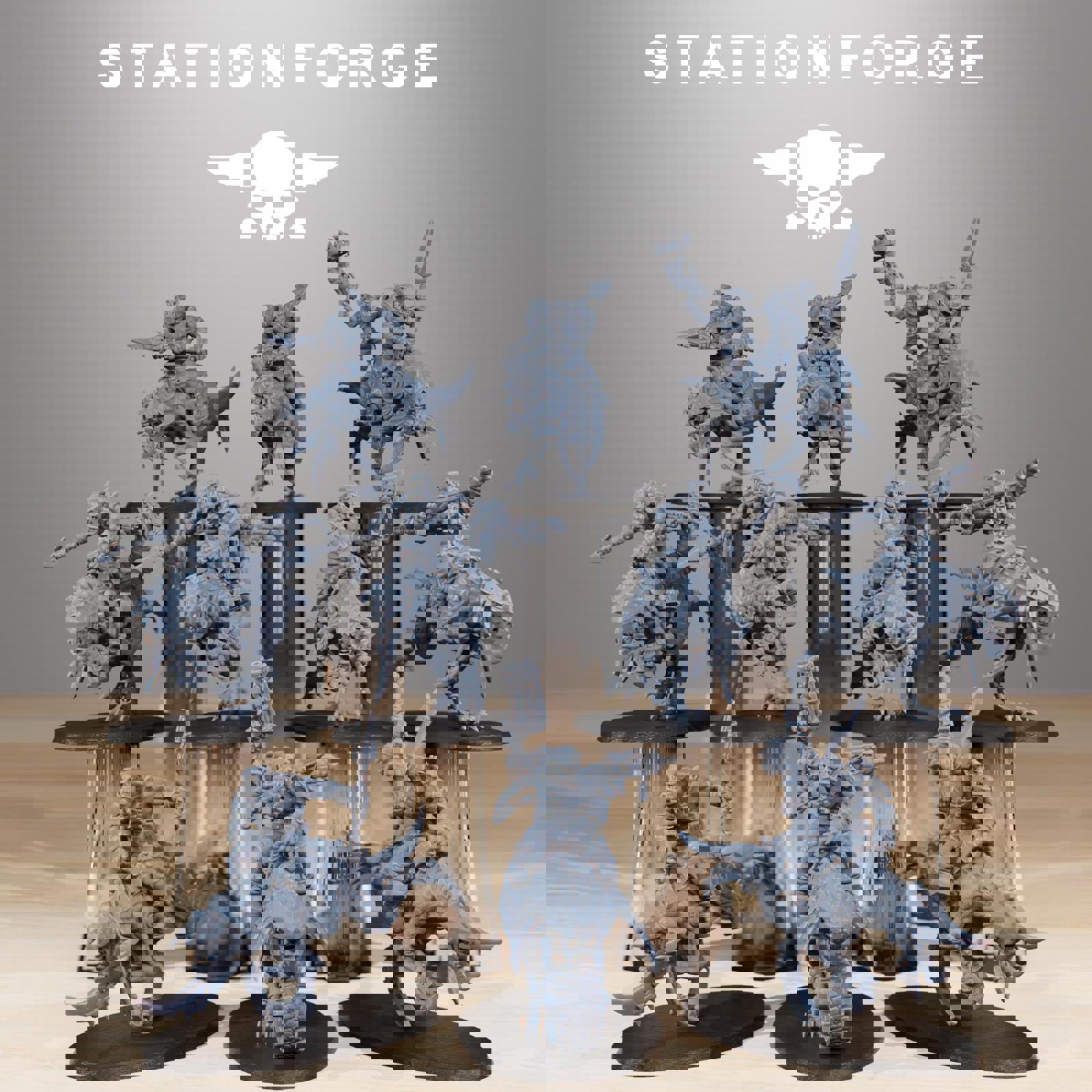 Station Forge Orkaz Beast Riders x10
