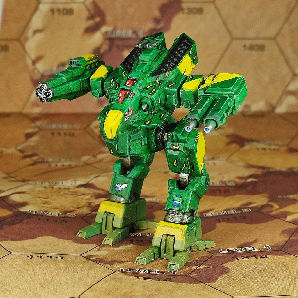 Turkina II (XTRO Project Zhukov) | Sir Mortimer Bombito | American Mecha | Compatible with BT and other 6mm Tabletop Wargames