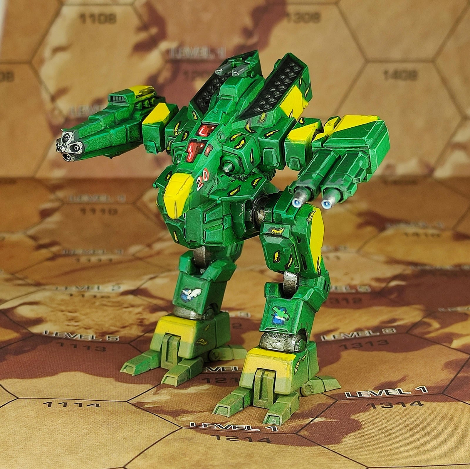 Turkina II (XTRO Project Zhukov) | Sir Mortimer Bombito | American Mecha | Compatible with BT and other 6mm Tabletop Wargames
