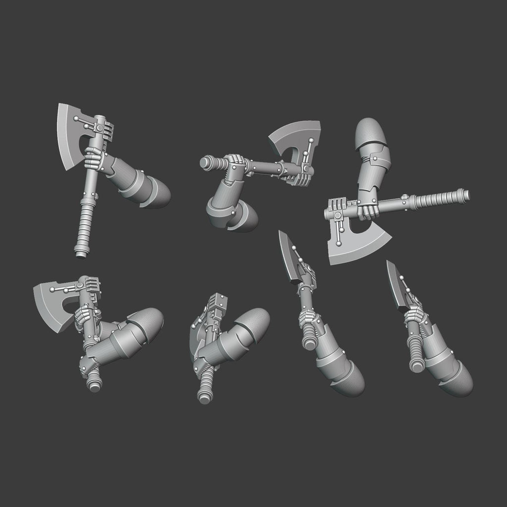 Gen 4 - Power Axe Arms 1.5