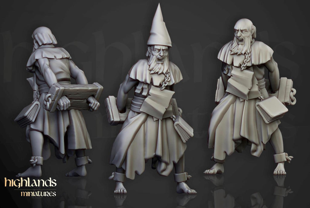 Fanatical zealots | Highlands miniatures