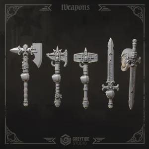 Eternal Crusaders Big Armor Upgrade Set GreyTide Studio | Tabletop Miniature Wargaming Grim-Dark Sci-Fi  Proxy