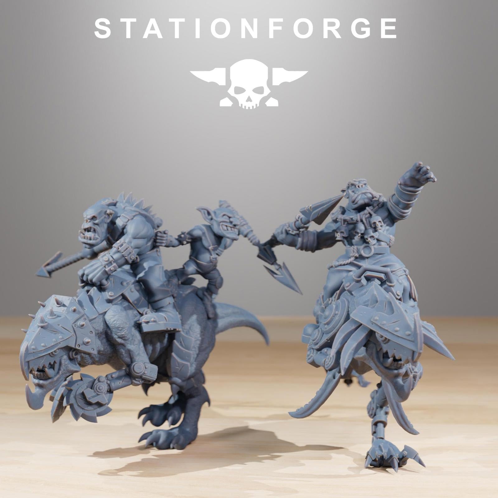 Station Forge Orkaz Beast Riders x10