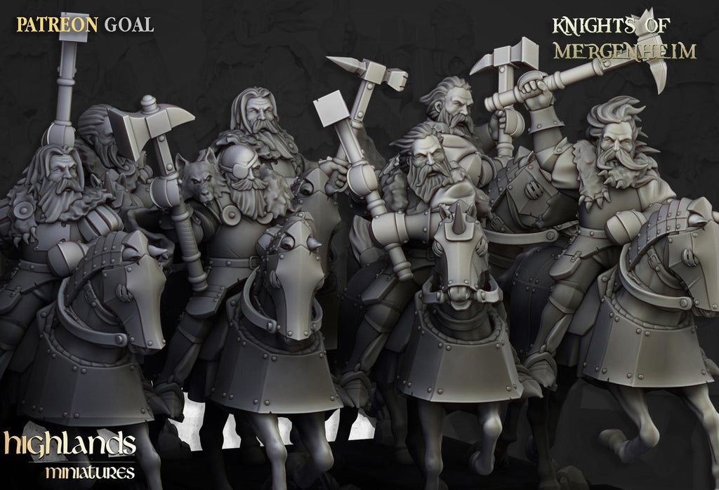 Mergenheim knights | Highland Miniatures