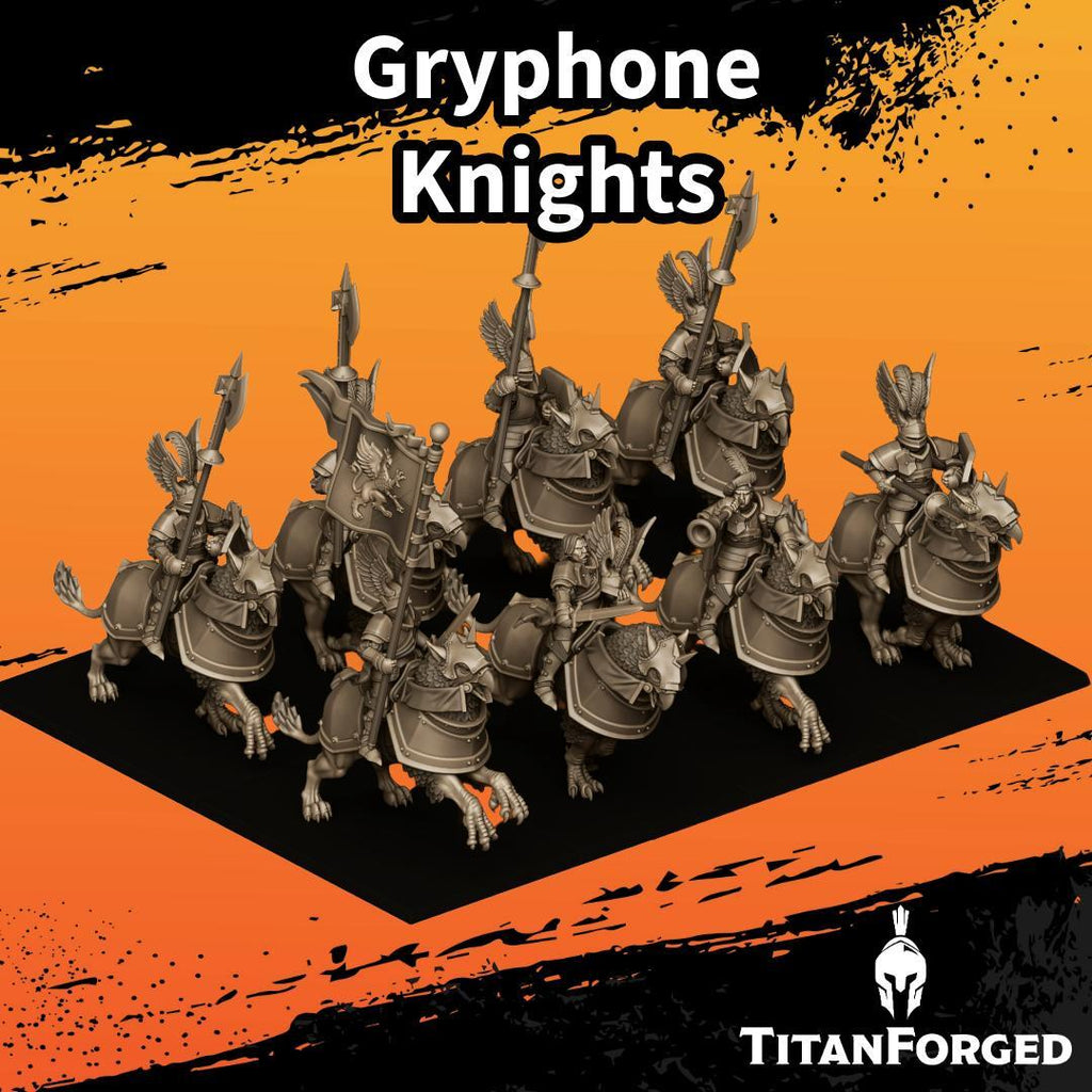 Gryphone Knights - Highlands miniatures