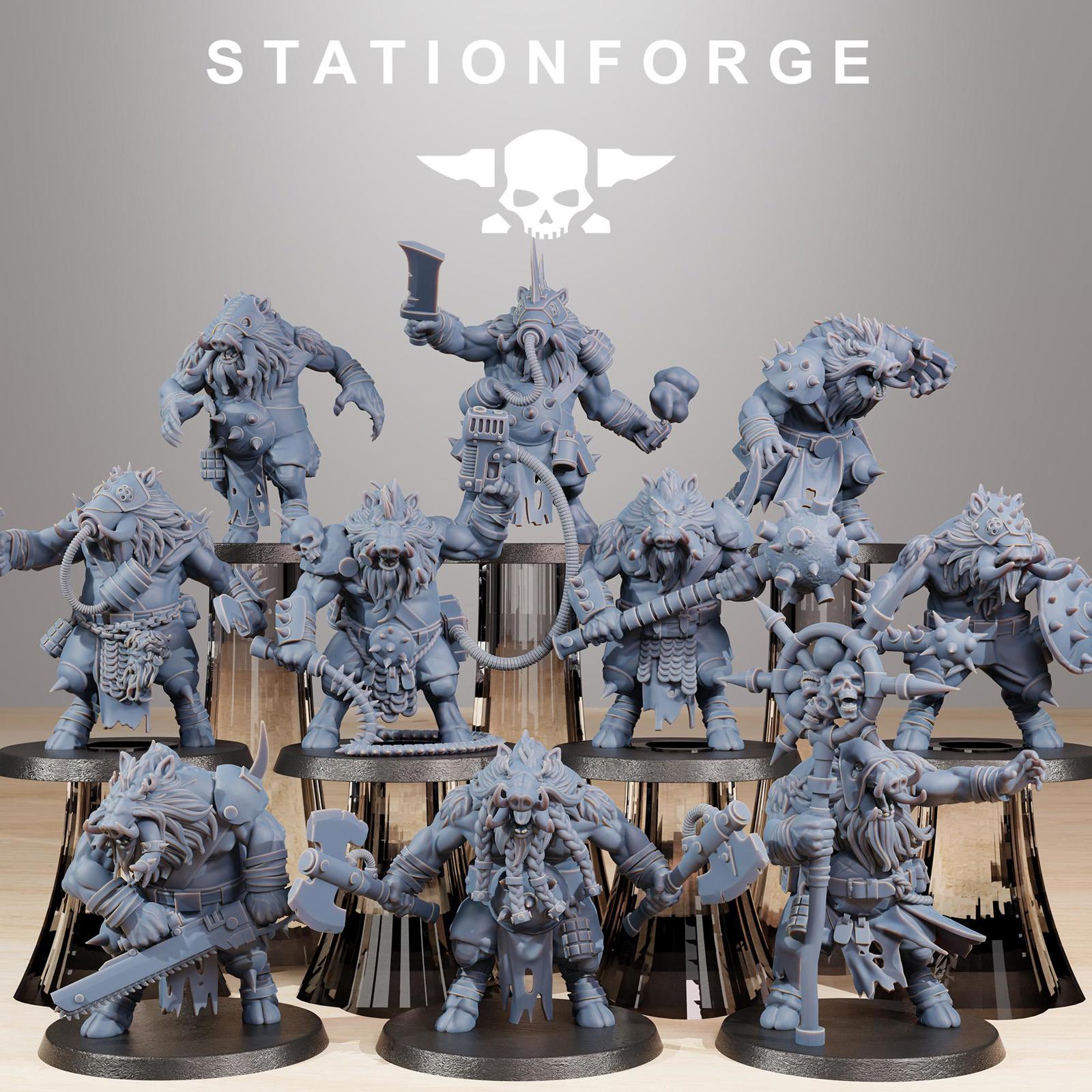 Station Forge Corrupted Beasts Team