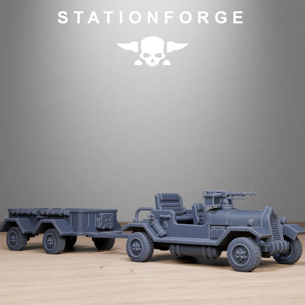 Grim Guard Support Vehicles Bike / Car