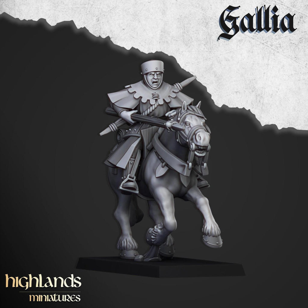 Gallia Mounted Men at Arms | Highlands Miniatures