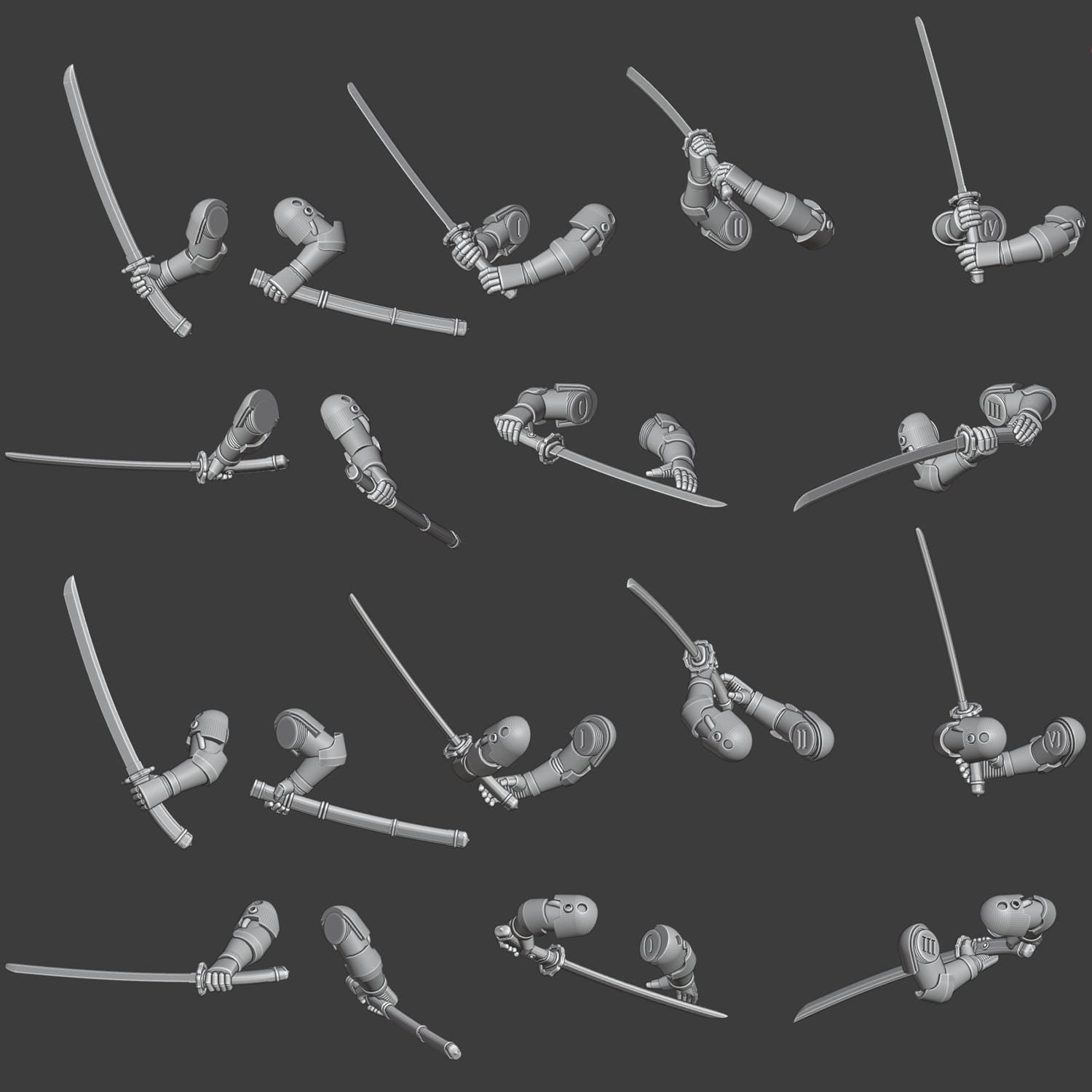 Gen 6 - Tachi Sword Arms