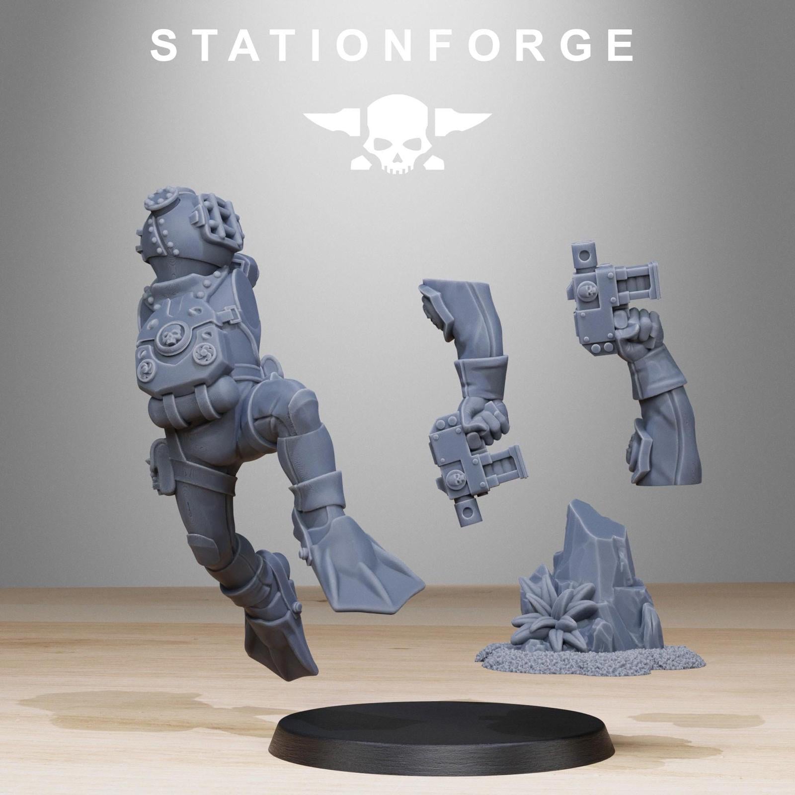 Grim Guard Divers - set of 10