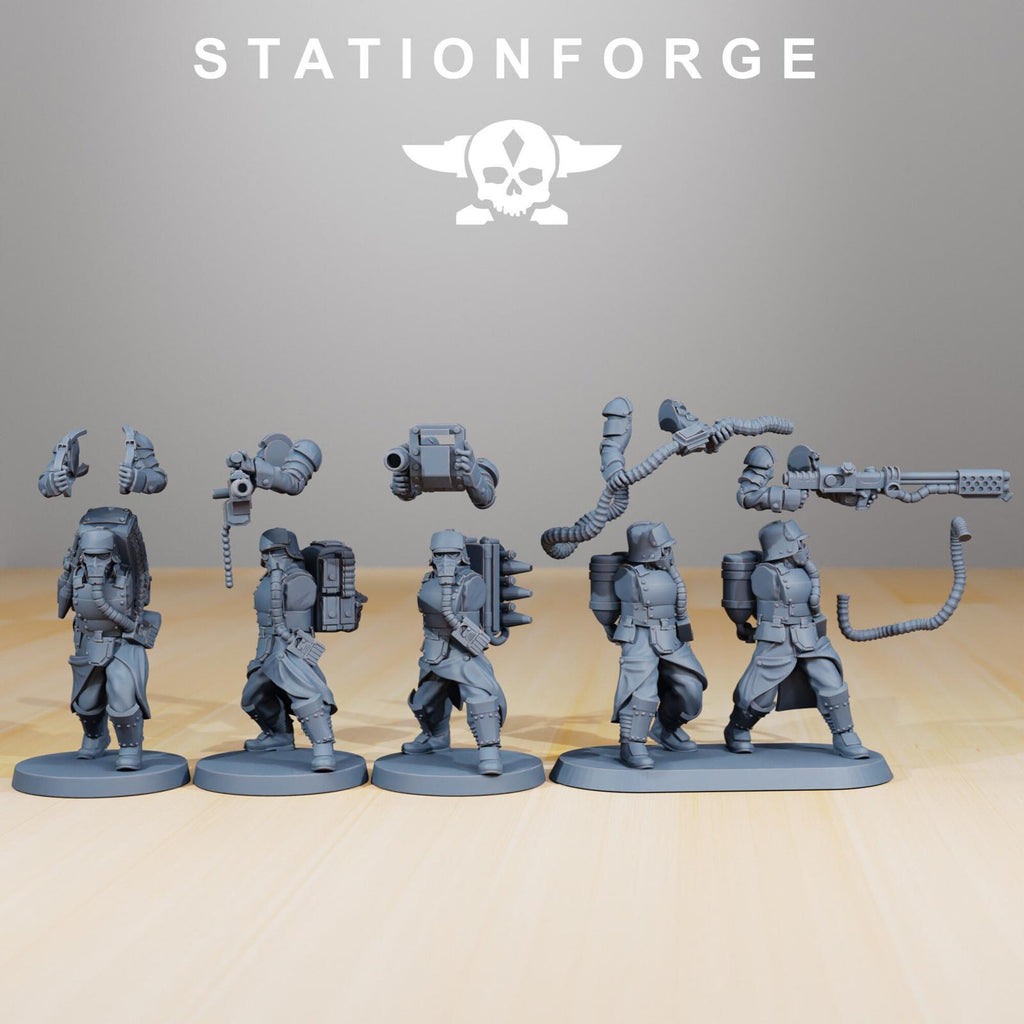 Grim Guard Armoured Squad (5)