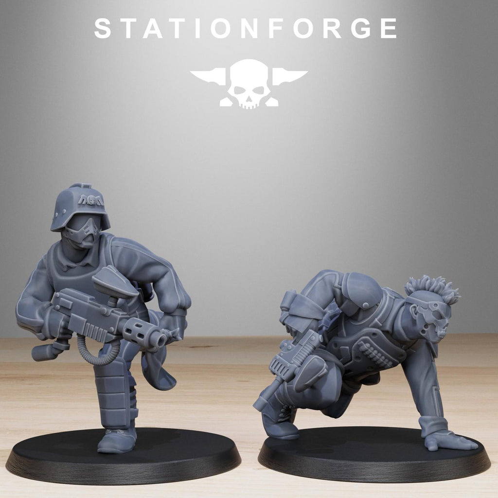 Grim Guard Paintball Squad - set of 10
