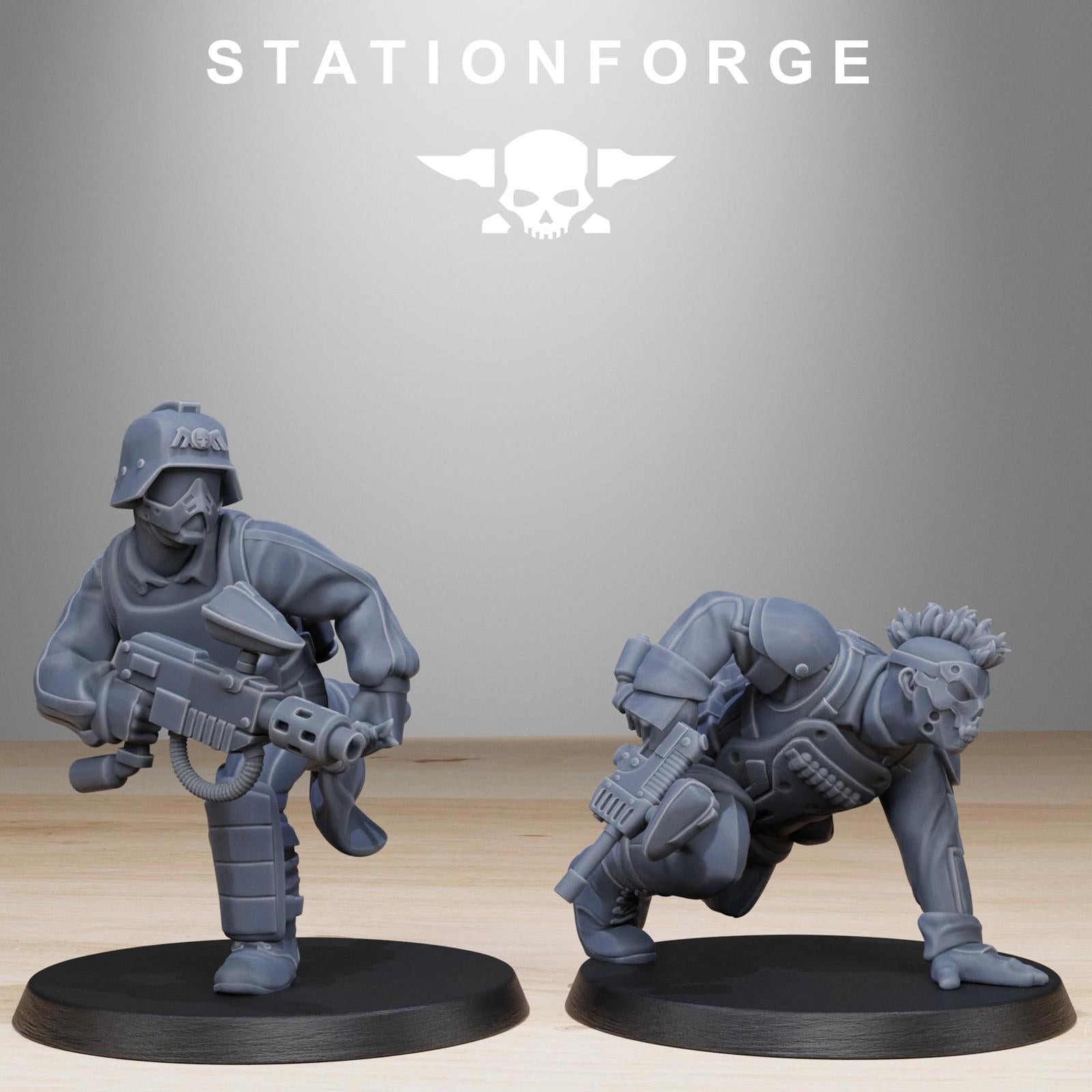 Grim Guard Paintball Squad - set of 10