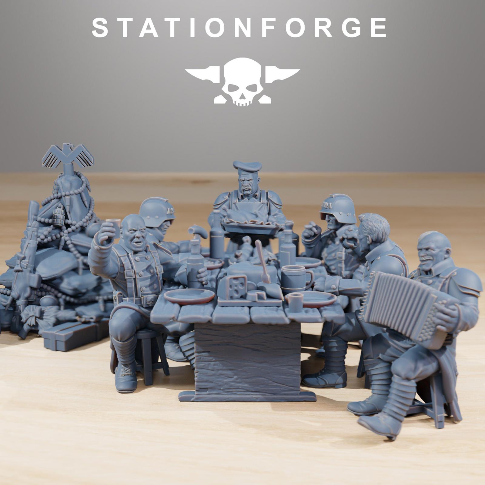 Grim Guard Comrades Diorama (6)