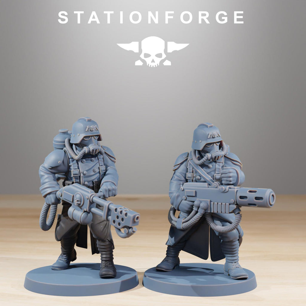 Grim Guard Combatants - set of 10