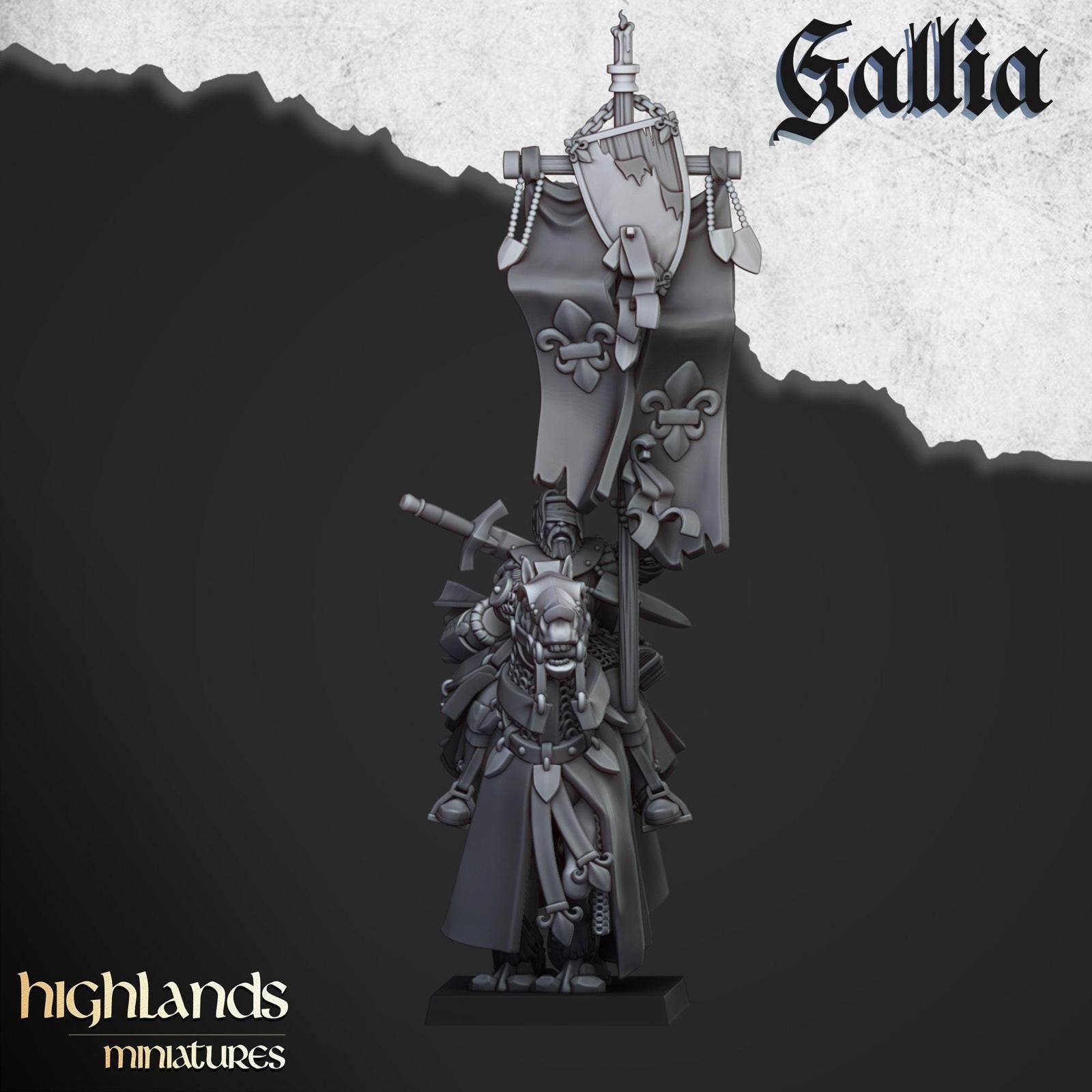 Questing Knights Of Gallia | Highlands Miniatures