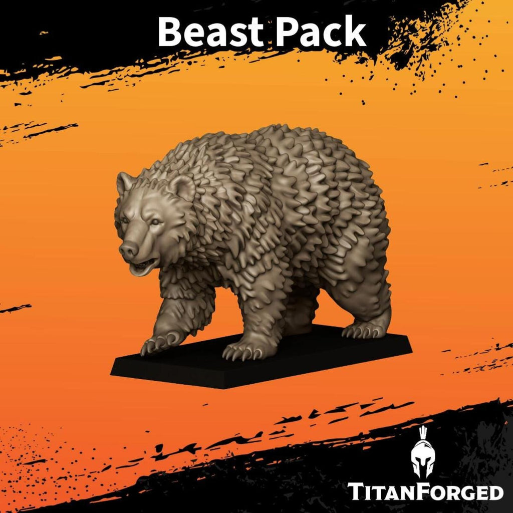 Feral Elf beast pack  - Highlands Miniatures