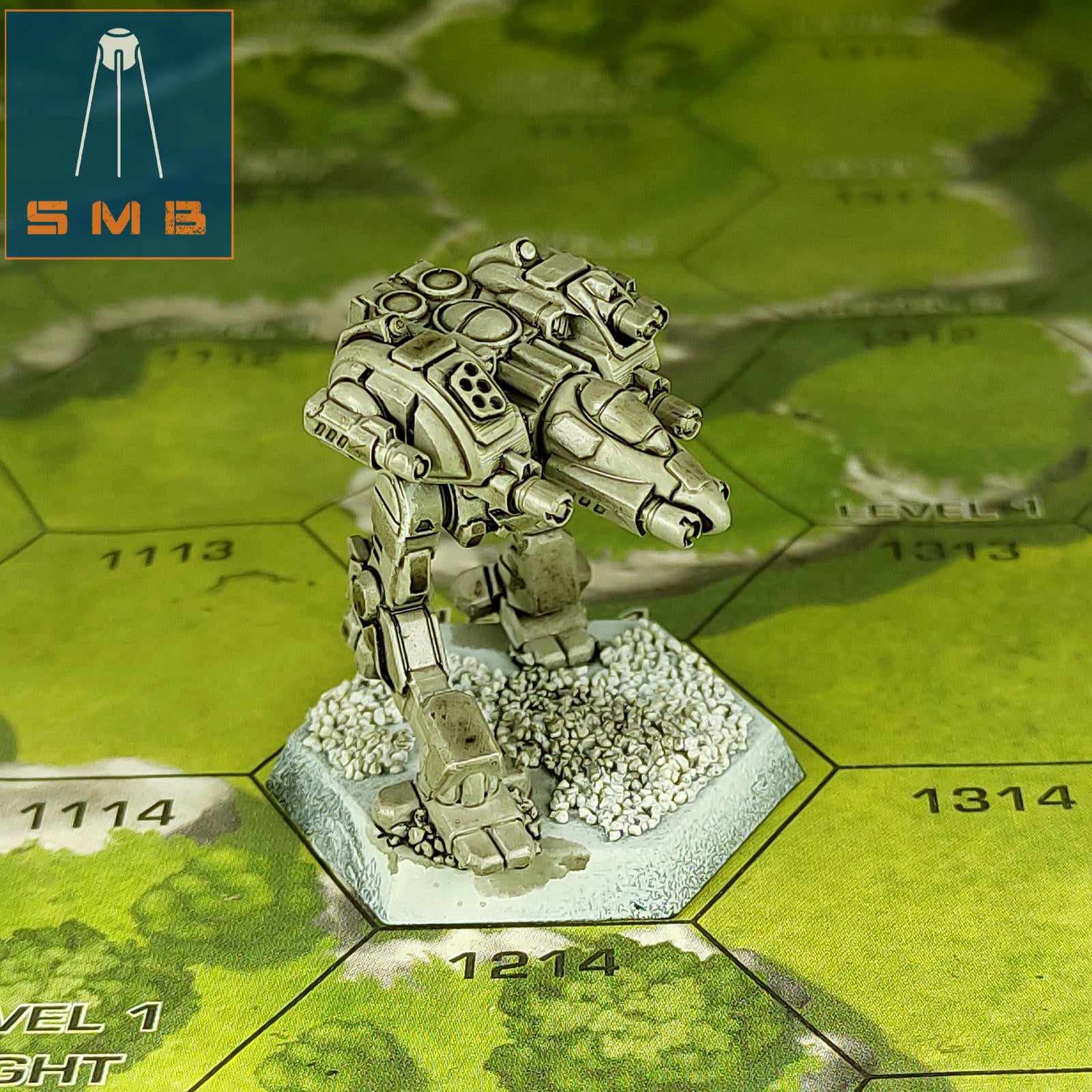Firefly FFL-4A | Sir Mortimer Bombito | American Mecha | Compatible with BT and other 6mm Tabletop Wargames