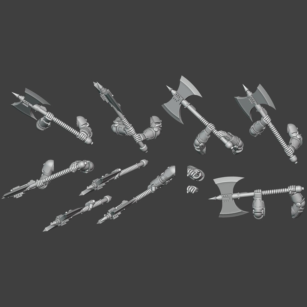 Gen 3 - Heavy Power Axe Arms