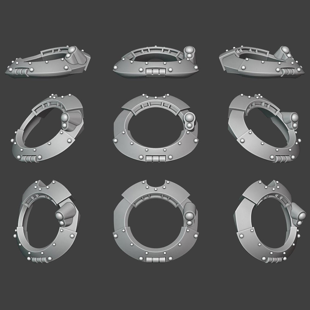 Saturn exterminator Plain Torso Plates