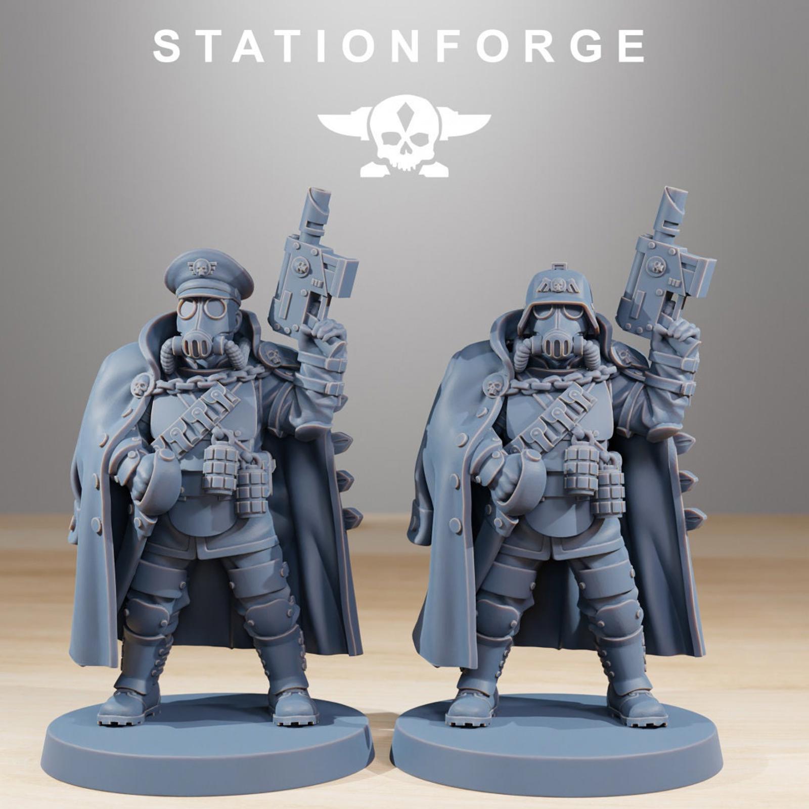 Grim Guard Armoured Officer x 1
