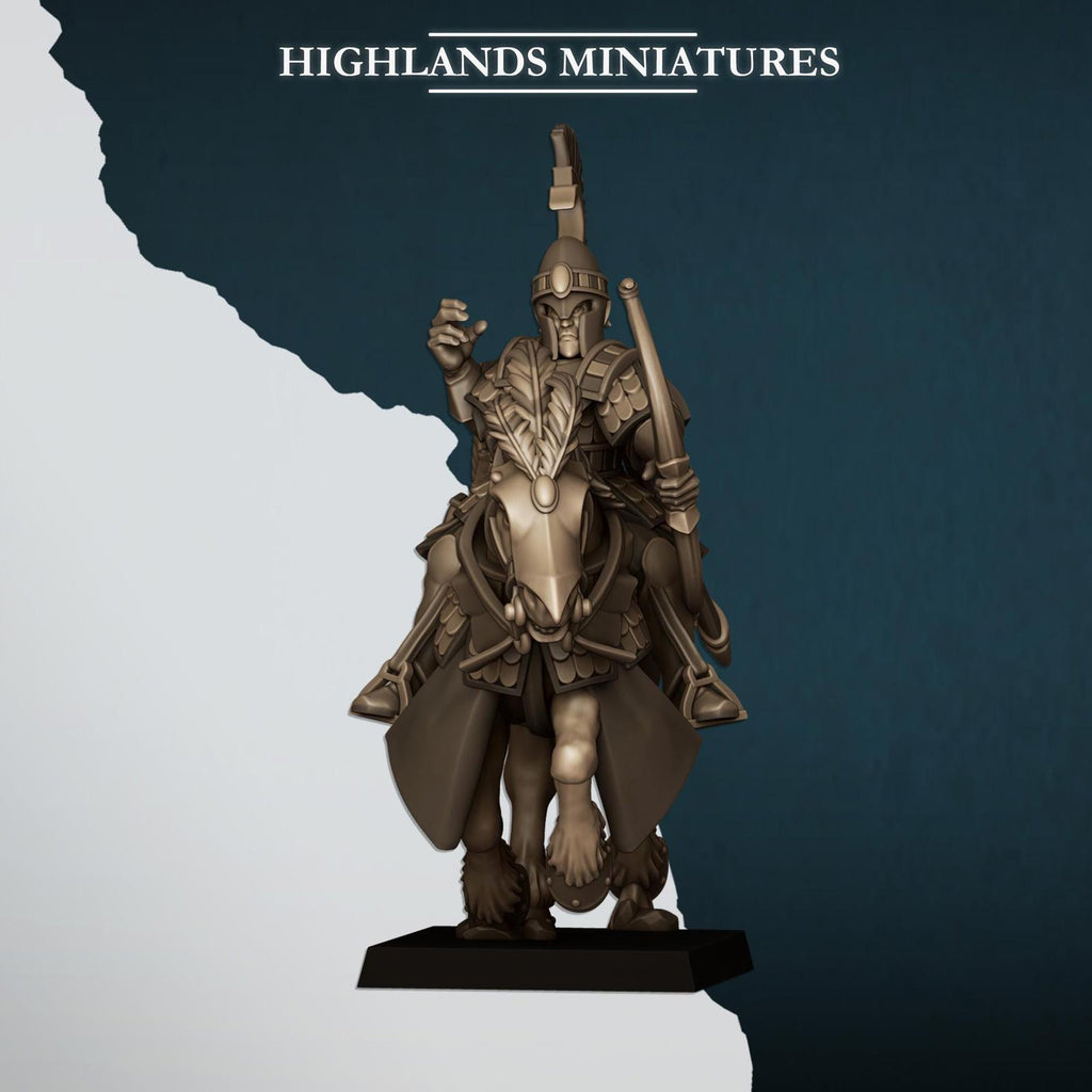 Aegean Elves Sea Hippeis - Highlands Miniatures