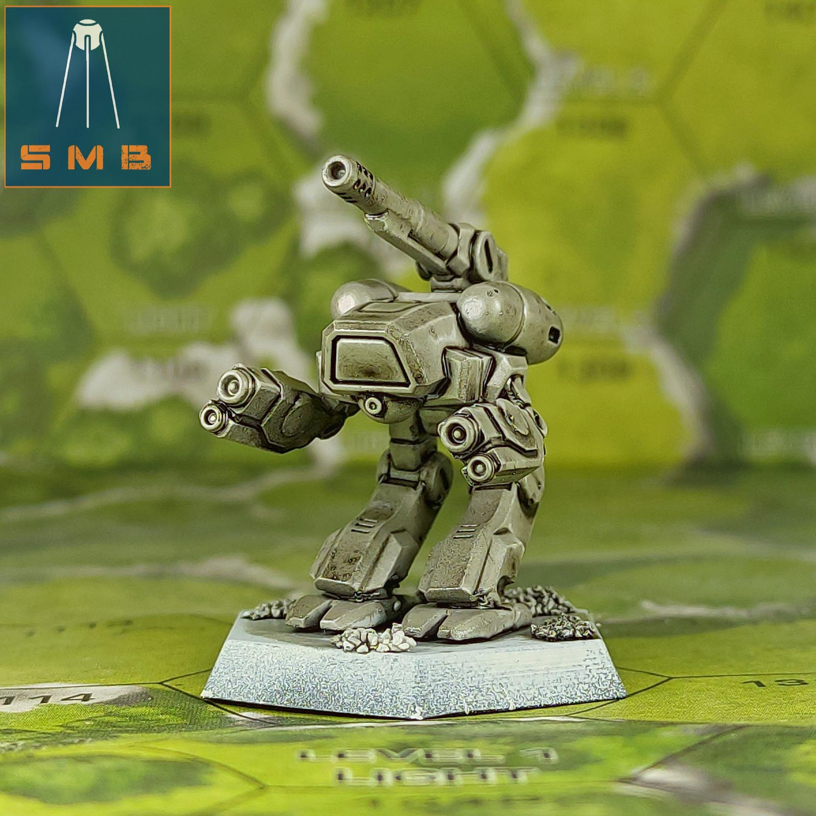 Marauder "Chibi" | Sir Mortimer Bombito | American Mecha | Compatible with BT and other 6mm Tabletop Wargames