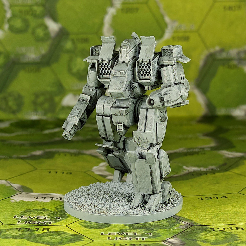 Hyperion (XTRO Project Zhukov) | Sir Mortimer Bombito | American Mecha | Compatible with BT and other 6mm Tabletop Wargames